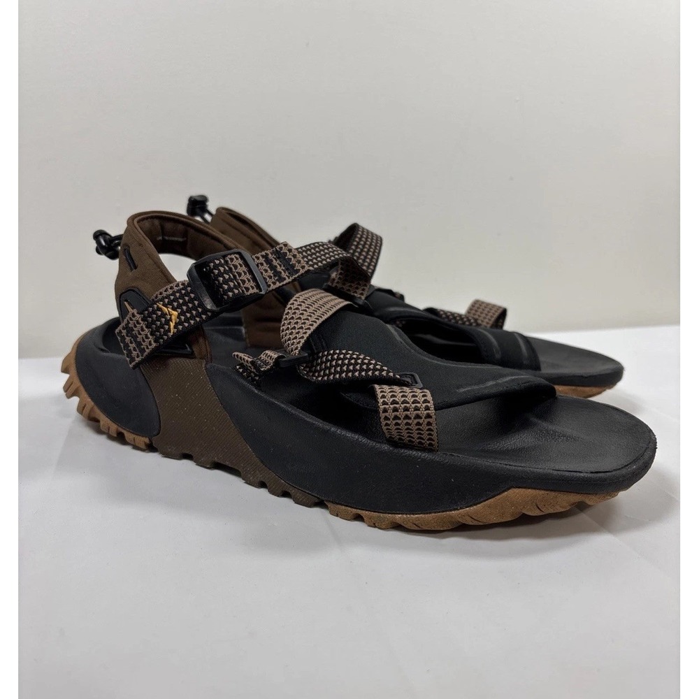 NIKE Oneonta Womens 10 Sandals Black Brown Cocao Wow Trail Outdoors Hike Comfort